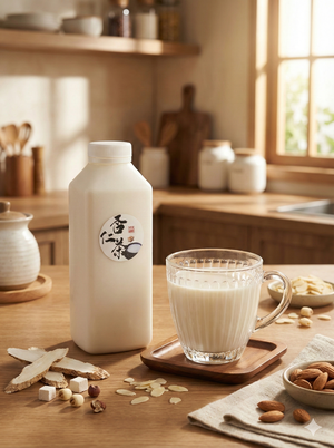 四神五白杏仁飲